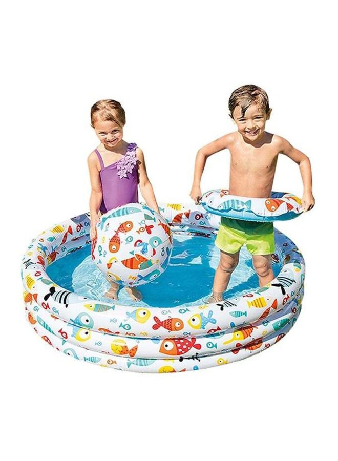INTEX 3-Piece Fishbowl Pool Set - Image 2