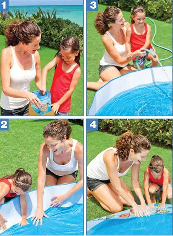 INTEX Hard Coral Reef Swimming Pool 58472 7.5x17.5x49.2cm - Image 4