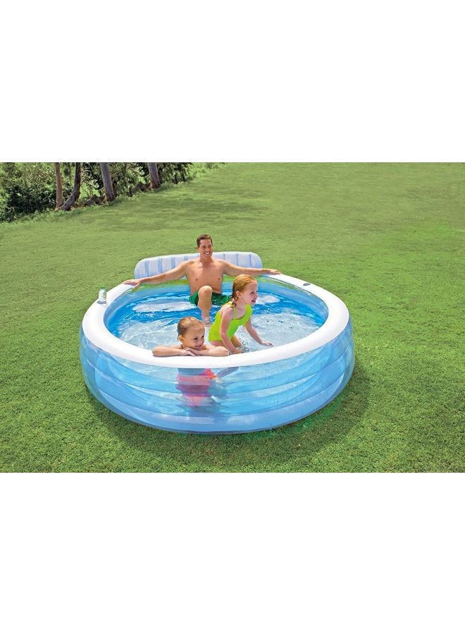INTEX Swim Center Family Lounge Pool 8x8x3feet - Image 2