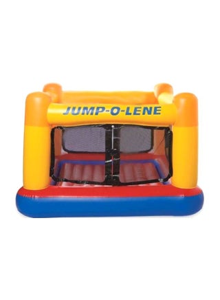 Portable Foldable Inflatable Compact Indoor Outdoor Jump-O-Lene Bouncer 174x174x112cm - v1614359473/N12911396A_1