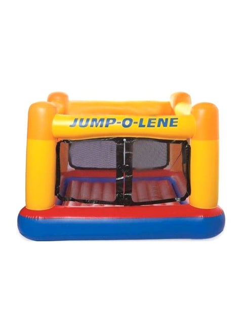 Portable Foldable Inflatable Compact Indoor Outdoor Jump-O-Lene Bouncer 174x174x112cm