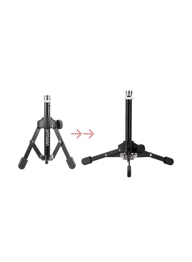 أمون حامل ميكروفون مكتبي قابل للطي مع مشبك ميكروفون MC5 - Image 2