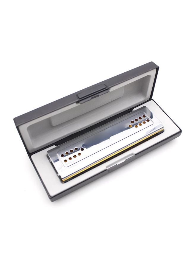 أمون هارمونيكا تريمولو 2 في 1 مع علبة مبطنة وقماش تنظيف - Image 3