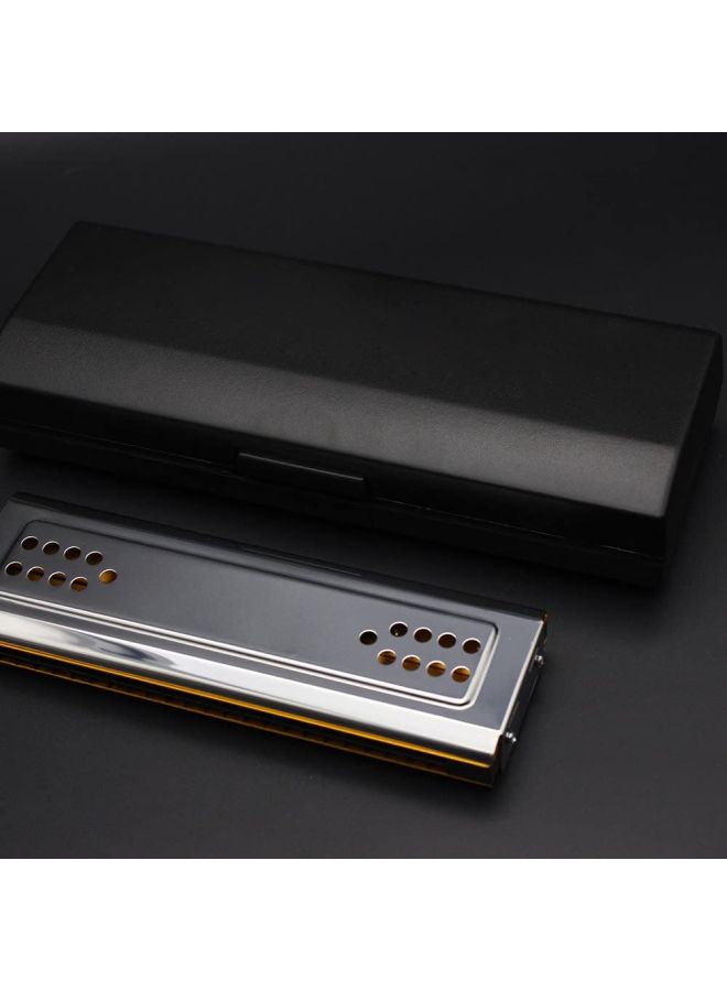 أمون هارمونيكا تريمولو 2 في 1 مع علبة مبطنة وقماش تنظيف - Image 4