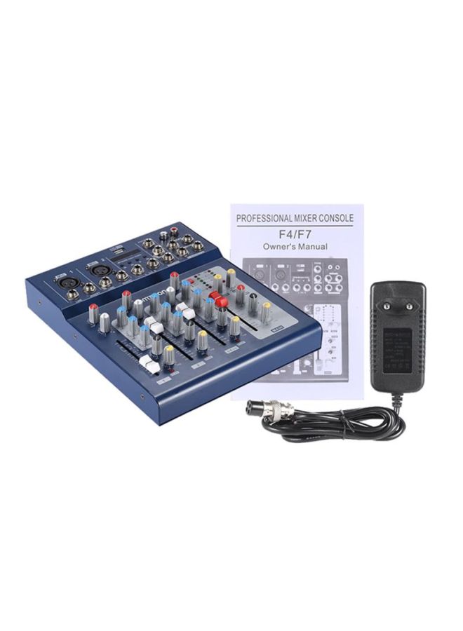 F4-USB 3-Channel Digital Mic Line Audio Mixing Mixer Console