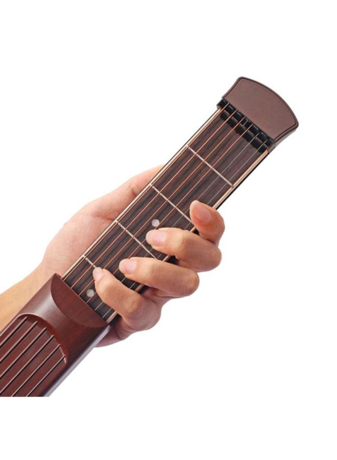 ammoon Portable 6 String 6 Fret Acoustic Guitar Chord Trainer  - Image 4