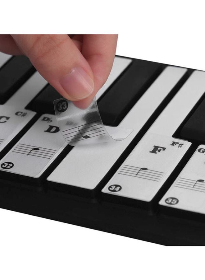 أمون ملصقات للوحة مفاتيح البيانو - Image 4