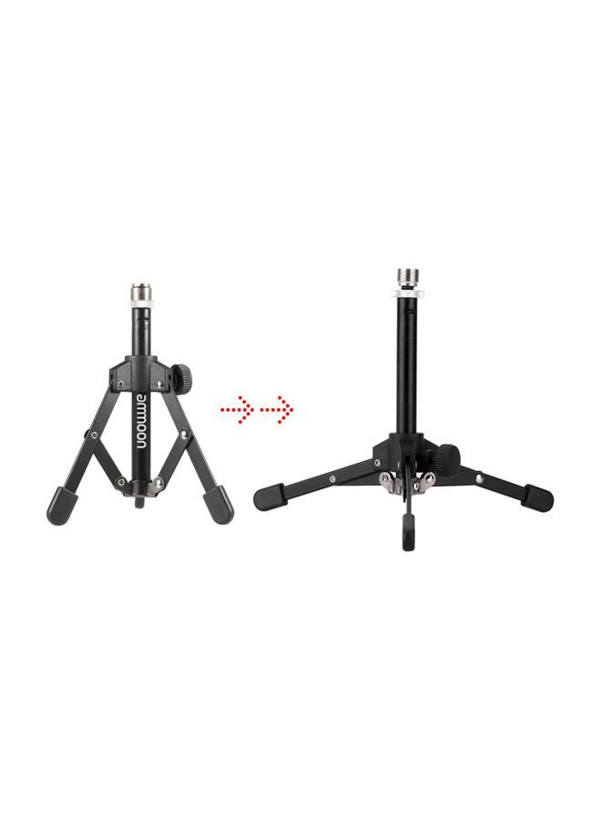 ammoon MS-12 Mini FoldableTripod Microphone Mic Stand  - Image 2