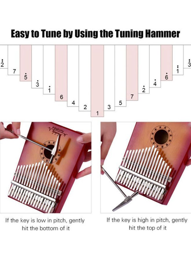 Muslady 17 Key Kalimba Thumb Piano - Image 5