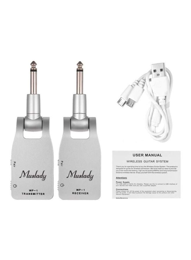 Muslady Pair Of Wireless Guitar System Transmitter And Receiver  - Image 4