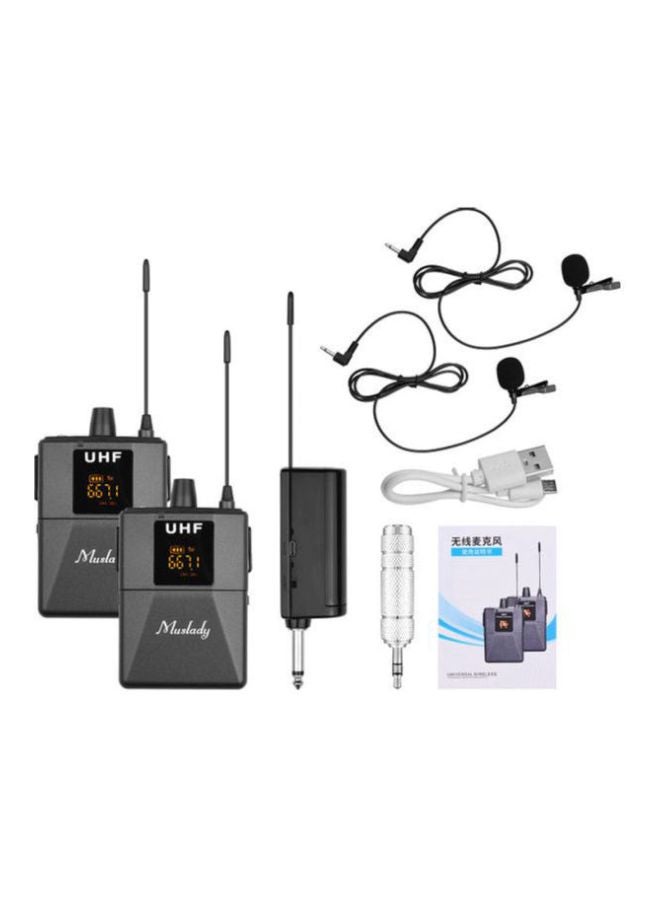Muslady Wireless Microphone, Receiver Plug With Adapter  - Image 1
