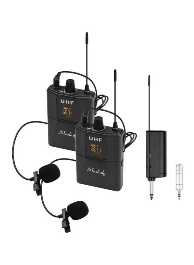 Muslady Wireless Microphone, Receiver Plug With Adapter  - Image 2