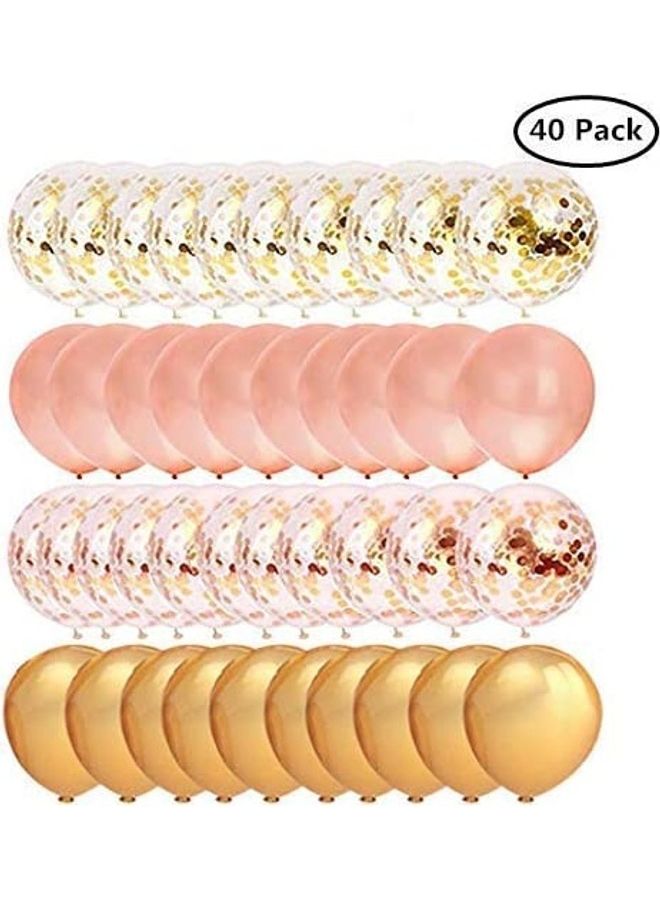 Mayflower Products 40-Piece Birthday Party Balloon 