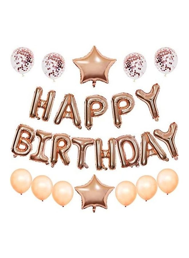 Mayflower Products - Happy Birthday Balloons Set - Image 1