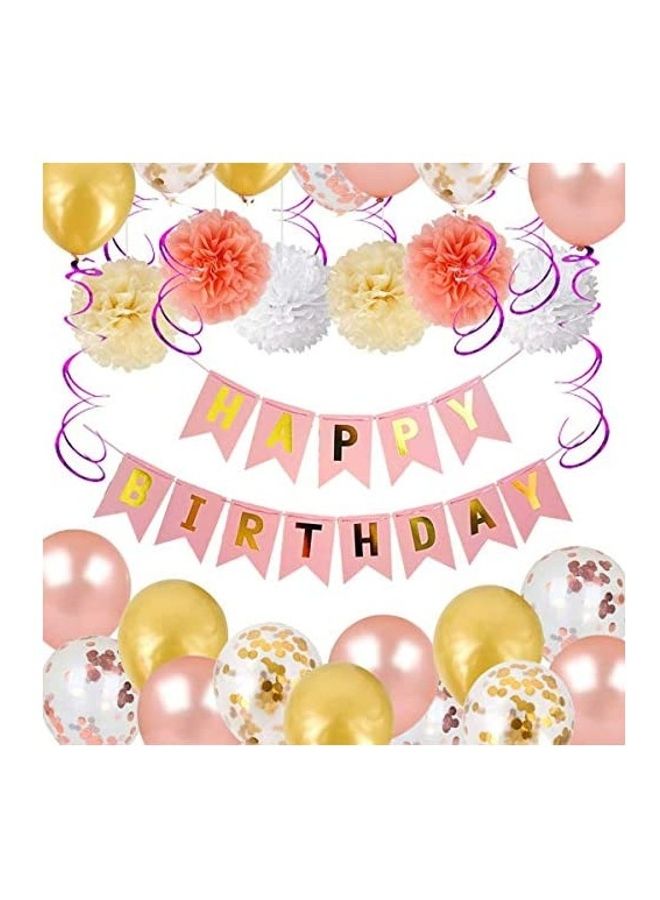 Mayflower Products Happy Birthday Balloons Set