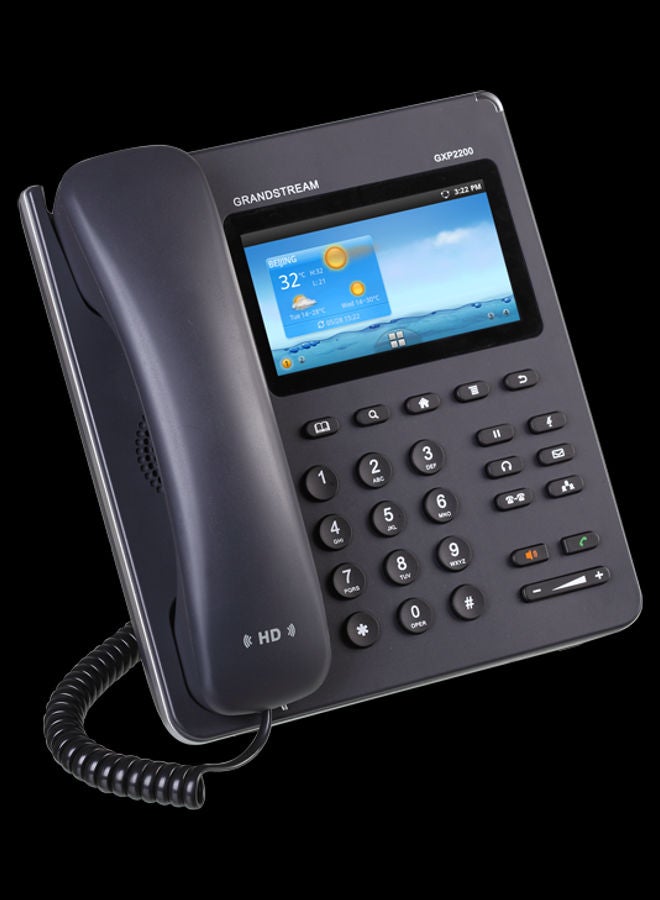 Grandstream Corded Business HD IP Phone Black 