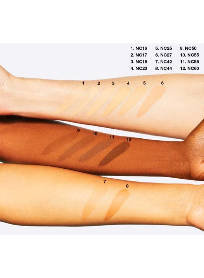 ماك كريم أساس أستوديو فكس السائل بعامل وقاية من الشمس 15 رقم NC 60 - Image 4