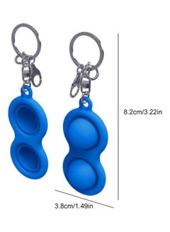 XiuWoo 10-Piece Fidget Stress Relief Keychain Toy  - Image 2
