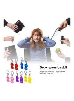 XiuWoo 10-Piece Fidget Stress Relief Keychain Toy  - Image 3