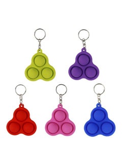 5-Piece Fidget Stress Relief Keychain Toy
