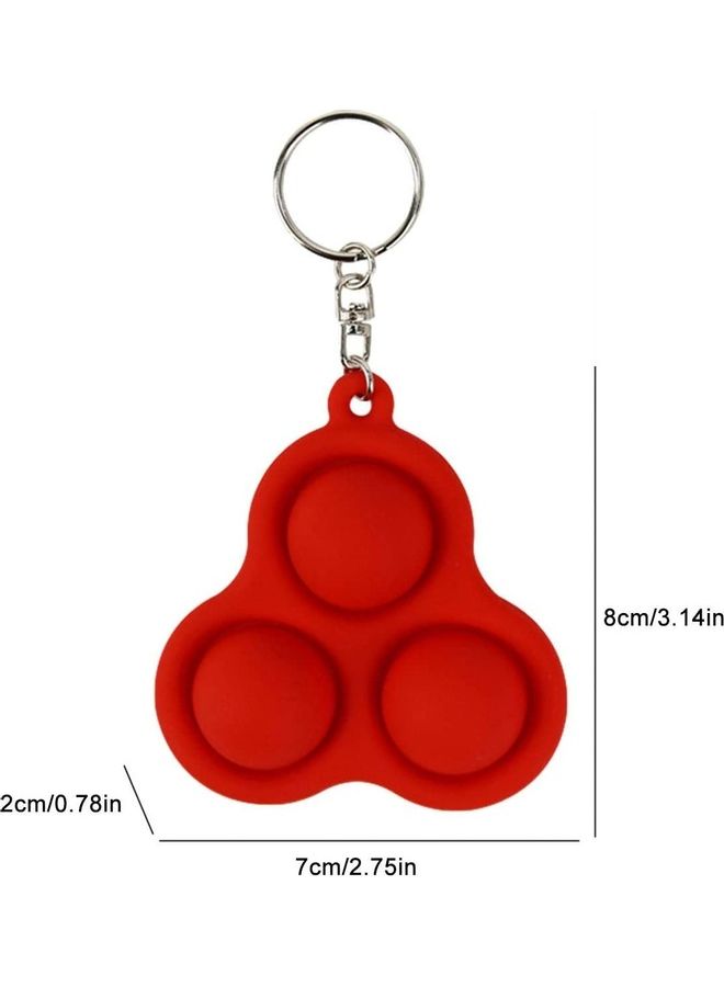 XiuWoo - 5-Piece Fidget Stress Relief Keychain Toy - Image 1