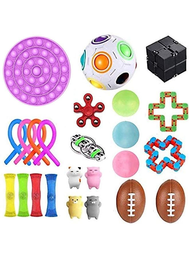 XiuWoo 25-Piece Sensory Squeeze Fidget Toy - Image 1