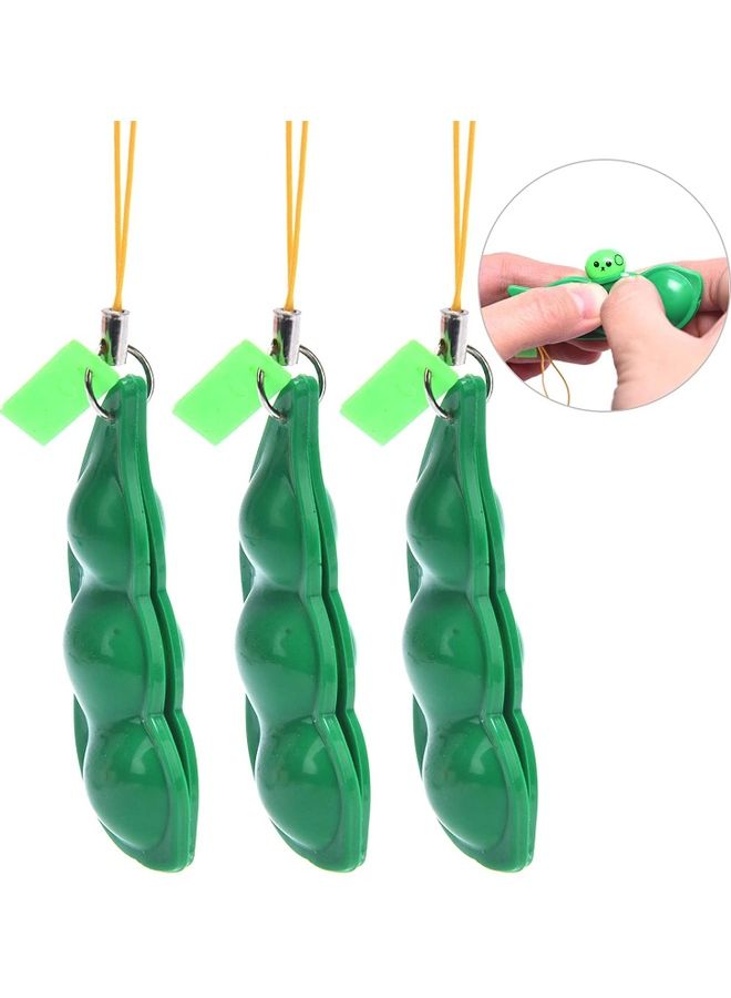 XiuWoo - 6-Piece Fidget Squeeze Bean Toy 2.76 x 0.78cm - Image 1