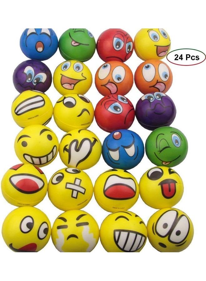 XiuWoo 24-Piece PU Stress Balls - Image 3