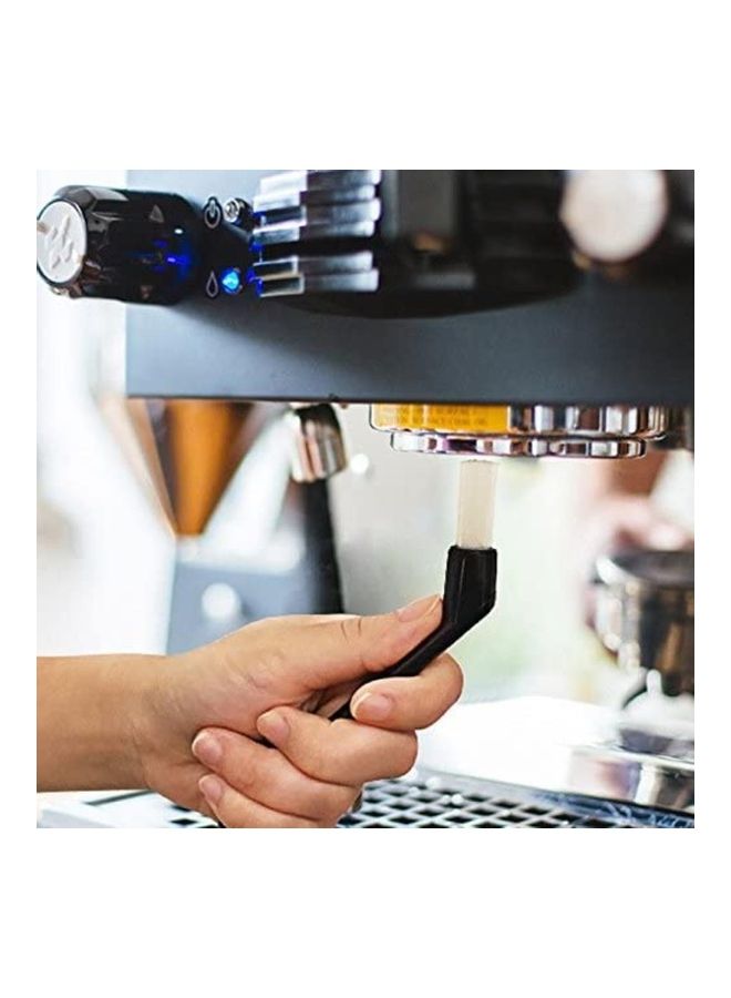 XiuWoo Pack Of 3 Coffee Cleaning Brush Tool Set Black/White  - Image 3