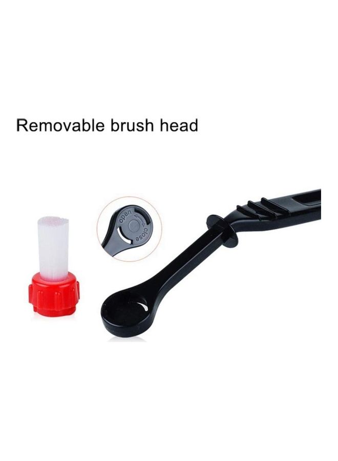 XiuWoo 2 Replaceable Brush Heads Coffee Cleaning Tool Multicolour - Image 5