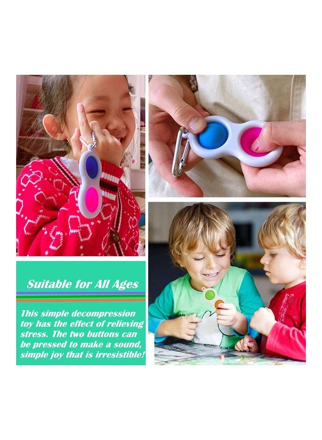 XiuWoo - 3-Piece Fidget Squeeze Keyring Toy Set - Image 1