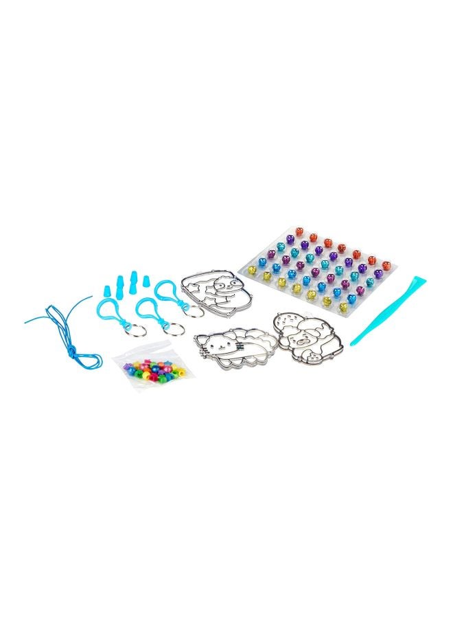 كرايولا مجموعة لعب بتصميم ملصقات منقطة لامعة غير سامة من البلاستيك من 42 قطعة - Image 1