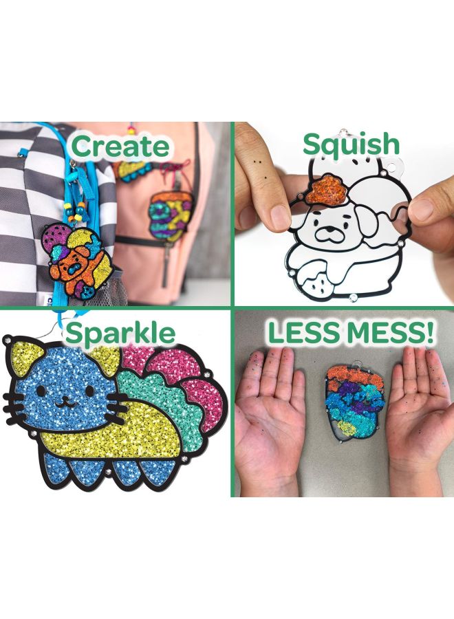 كرايولا مجموعة لعب بتصميم ملصقات منقطة لامعة غير سامة من البلاستيك من 42 قطعة - Image 5