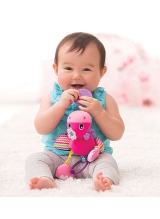 Shake And Pull Jittery Pal Hippo Toy - Assorted 23cm - view 3