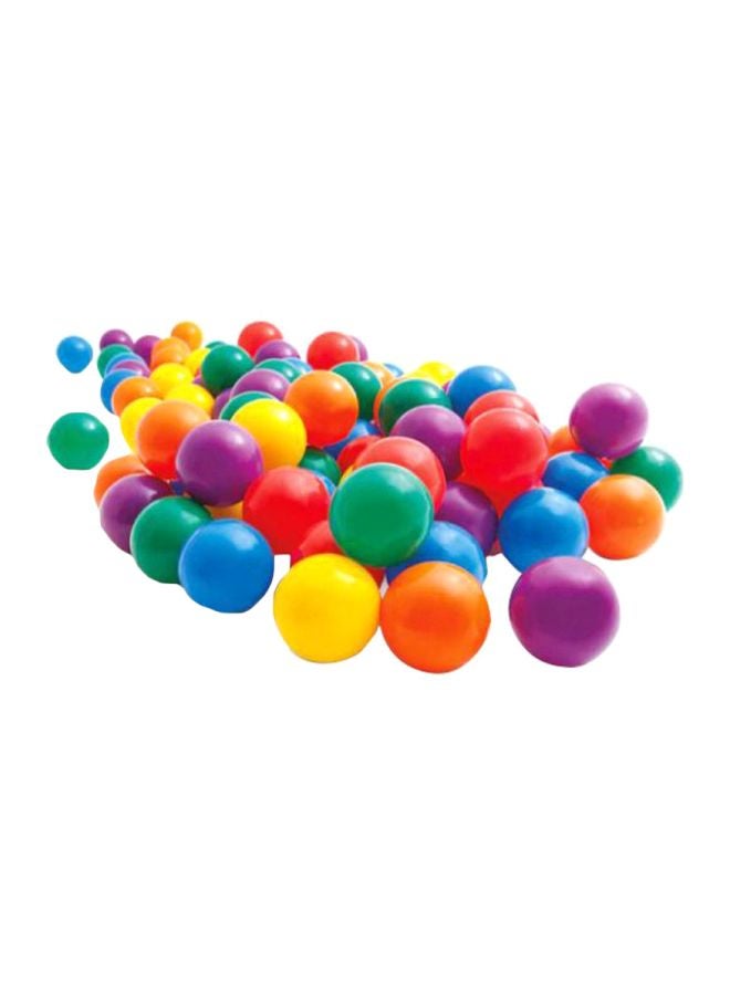 INTEX 100-Piece Fun Ball Set With Carry Bag 3.5inch - Image 1