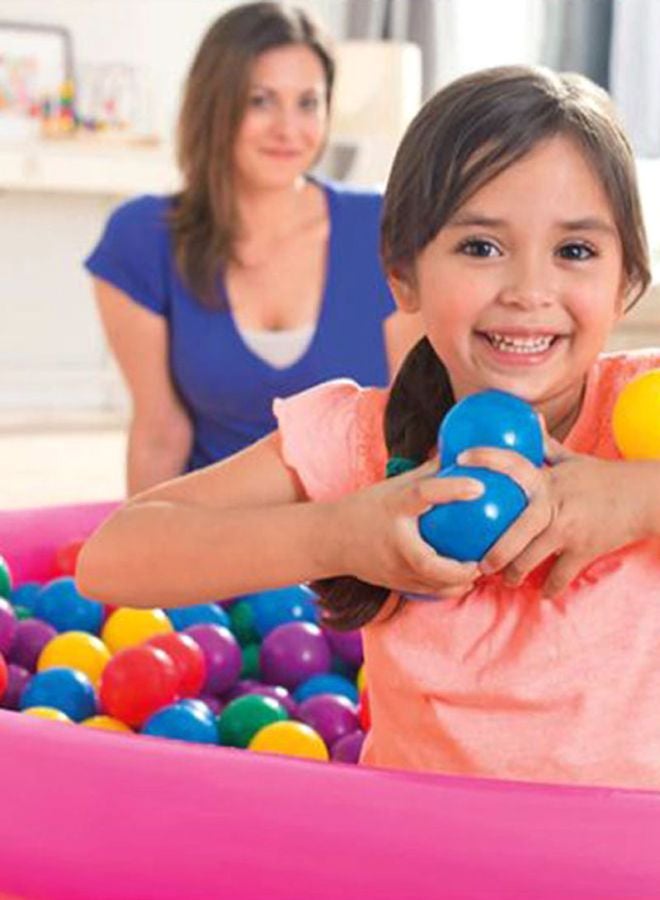 INTEX 100-Piece Fun Ball Set With Carry Bag 3.5inch - Image 2