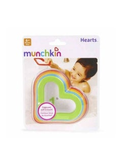 5-Piece Hearts Stacking Bath Toys 15922 5.25x2.38x6.56inch - v1614417307/N24201684A_2