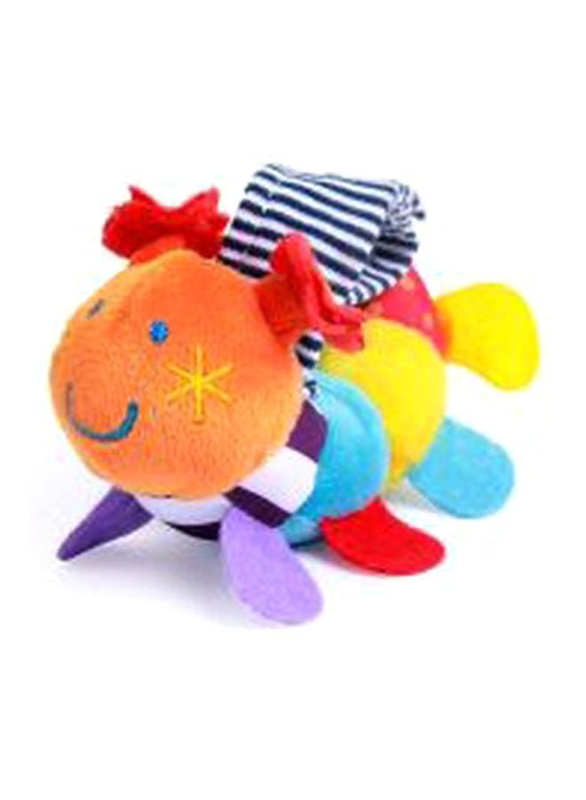 Beauenty 2-Piece Plush Caterpillar and Snail Wrist Rattle Toy Set  - Image 3