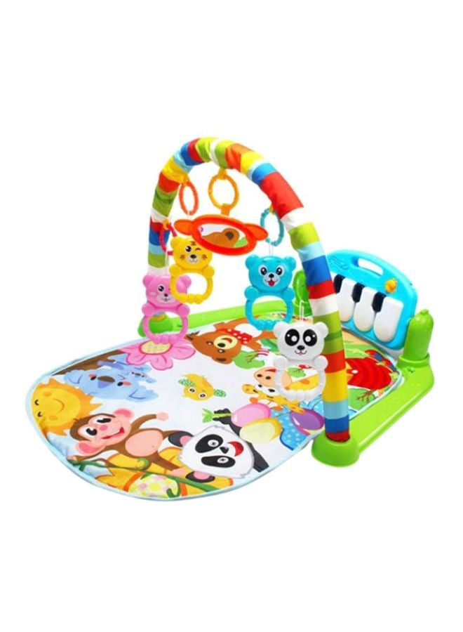 Beauenty Play Mat Activity Gym for Baby- Kick and Toy With Piano 75x45x63cm - Image 1
