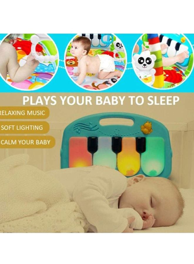 Beauenty Play Mat Activity Gym for Baby- Kick and Toy With Piano 75x45x63cm - Image 4
