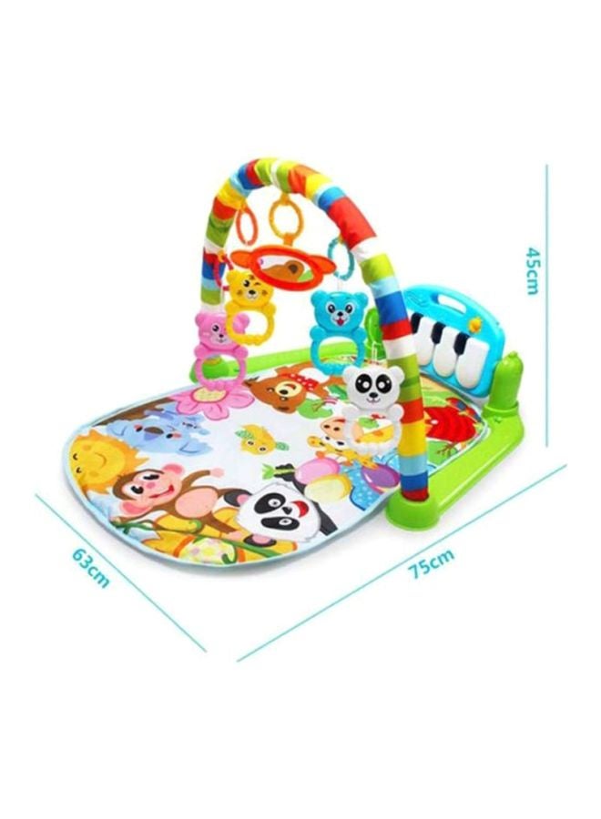 Beauenty Play Mat Activity Gym for Baby- Kick and Toy With Piano 75x45x63cm - Image 5