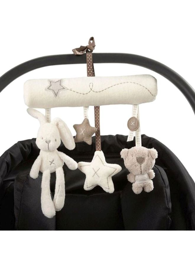 Beauenty - Hanging Rabbit Plush Toy 20x21x8cm - Image 1