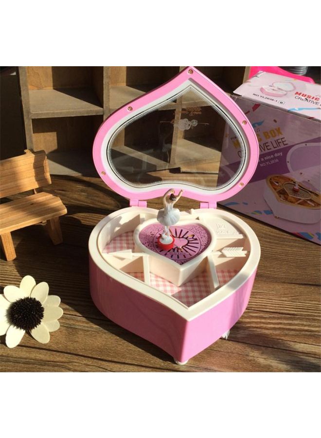 Beauenty Heart Shaped Dancing Ballerina Music Box - Image 4