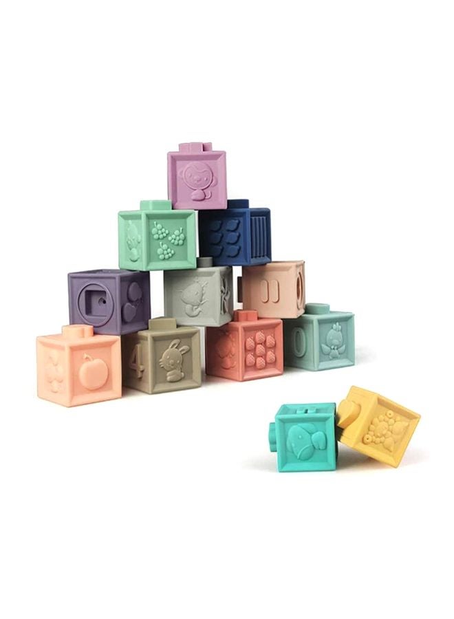 Beauenty 12-Piece 3D Eucational Building Blocks Set - Image 2
