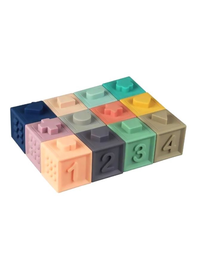 Beauenty 12-Piece 3D Eucational Building Blocks Set - Image 1