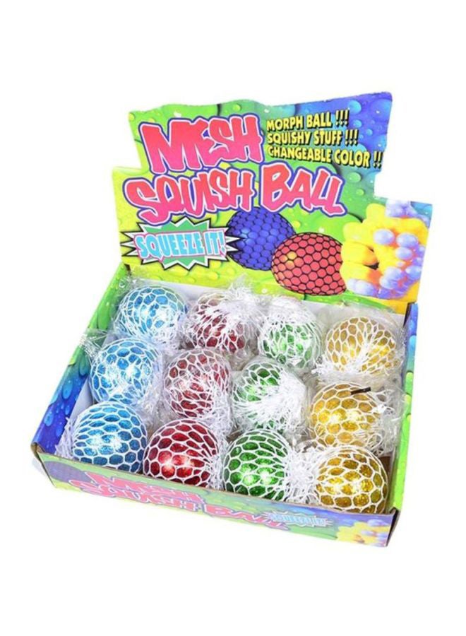 12-Piece Mesh Squish Ball Set 6cm - v1614417846/N35646118A_1