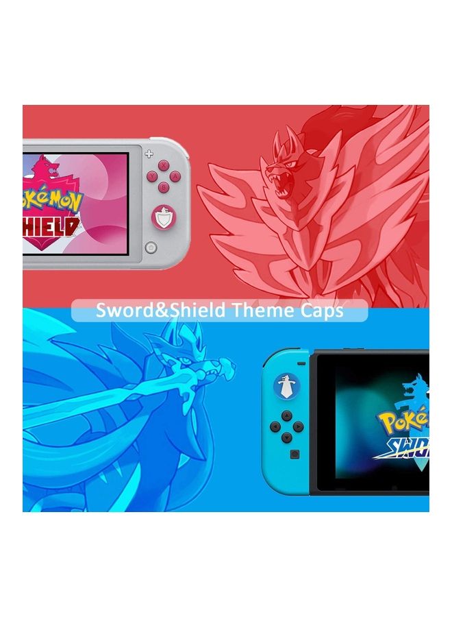 4-Piece Thumb Grip Caps for Pokemon Sword and Shield Theme - Image 3