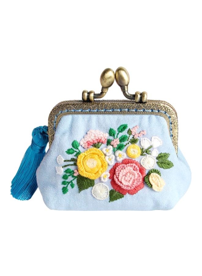 بيوينتي مواد تطريز يدوية الصنع يمكنك استخدامها بنفسك أزرق/أخضر/أصفر - Image 1