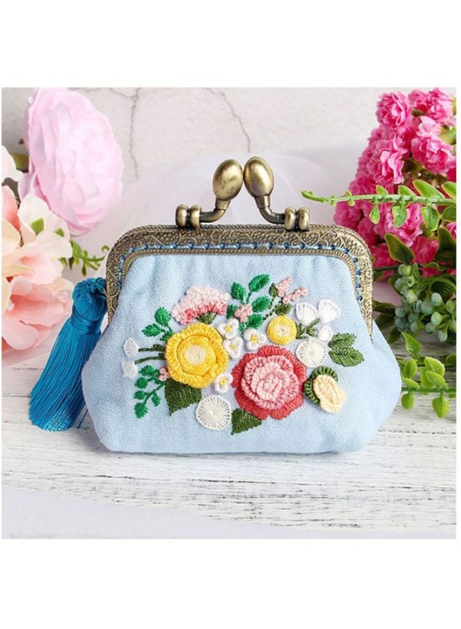 بيوينتي مواد تطريز يدوية الصنع يمكنك استخدامها بنفسك أزرق/أخضر/أصفر - Image 2