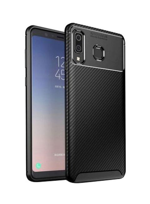 Protective Case Cover For Samsung Galaxy A8S Black